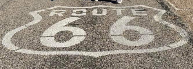 Route 66 at&nbsp;Amboy